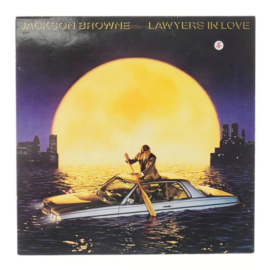 Jackson Browne - Lawyers in Love LP fra Asylum Records