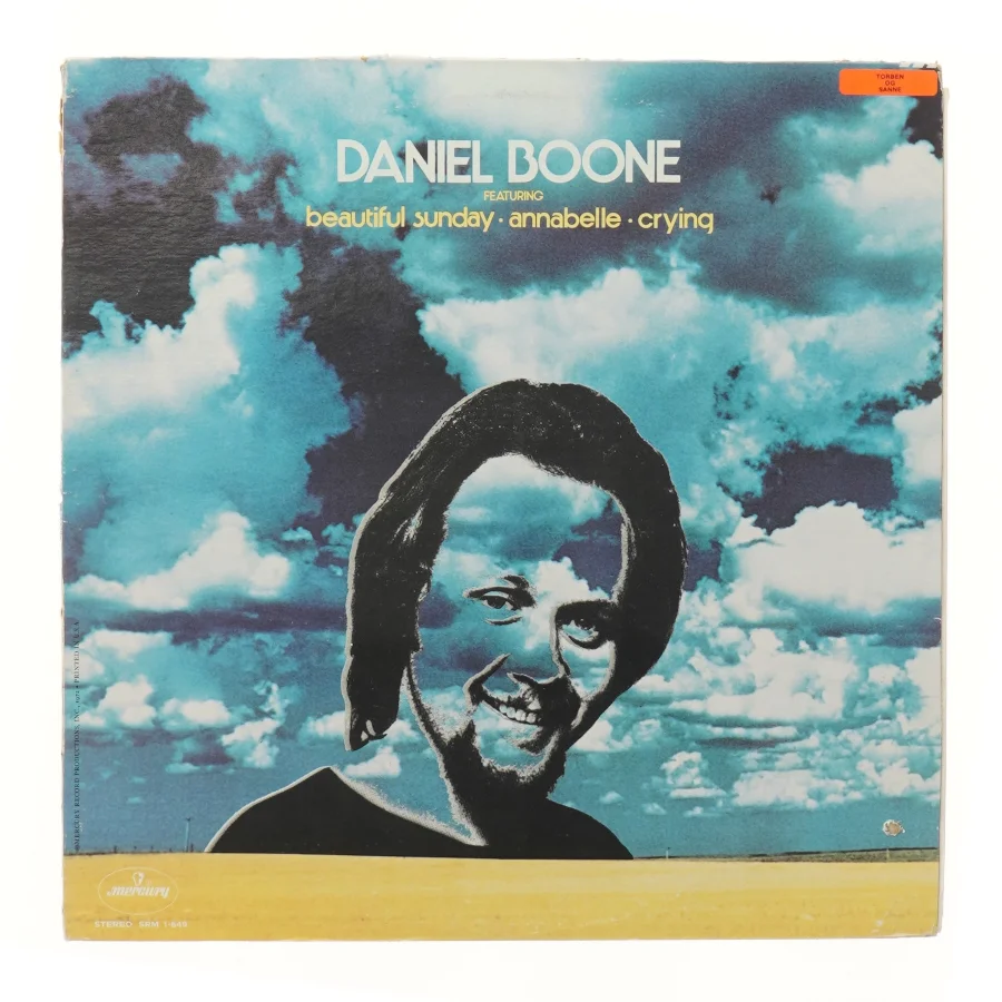 Daniel Boone - Beautiful Sunday vinylplade fra Mercury Records