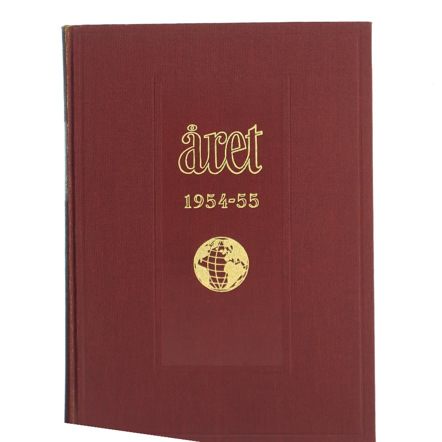 Året 1954-55 bog af <Bog ikke forfatter angivet> (Bog)