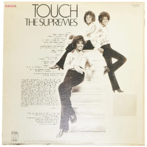 Touch - The Supremes vinyl album