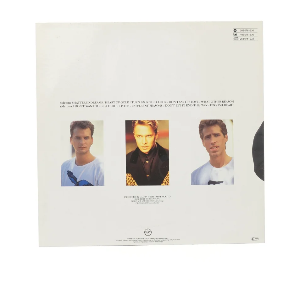 Johnny Hates Jazz vinyl album