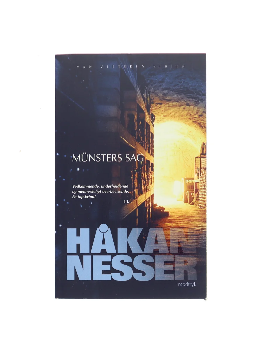 Forsiden af Münsters sag af Håkan Nesser
