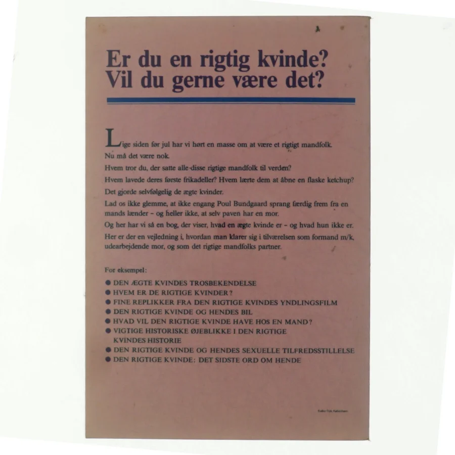 Rigtige kvinder spiser heller ikke creme fraiche