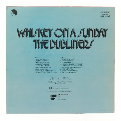 Whiskey on a Sunday af The Dubliners LP fra EMI