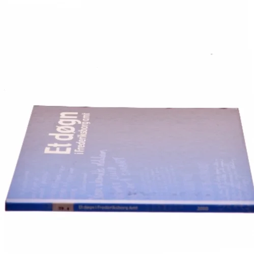 Et døgn i Frederiksborg amt (Bog)