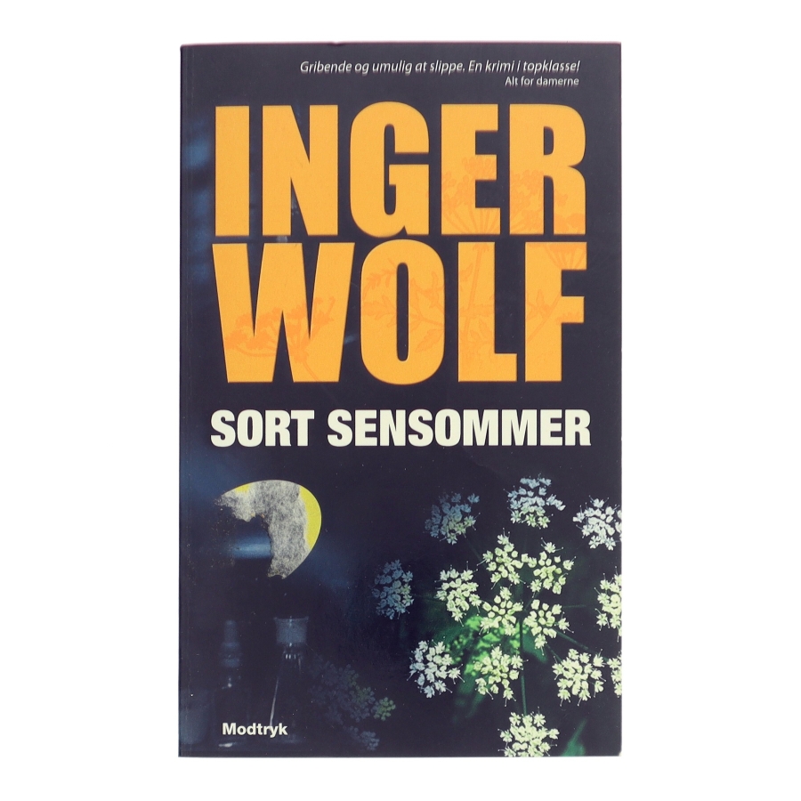Sort sensommer af Inger Wolf (Bog)