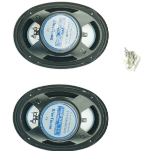 Bilhøjtalere trevejs 50W med indbygget delefilter fra BlueTinum (str. 26 x 18 x 10 cm)