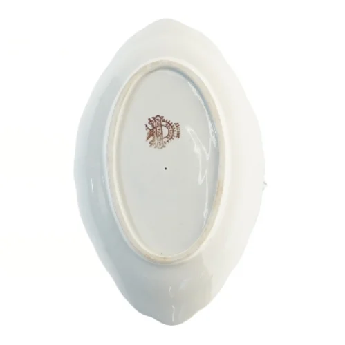 Porcelæns sovseskål med tallerken fra Villeroy & Boch (str. 24x15x12 cm)