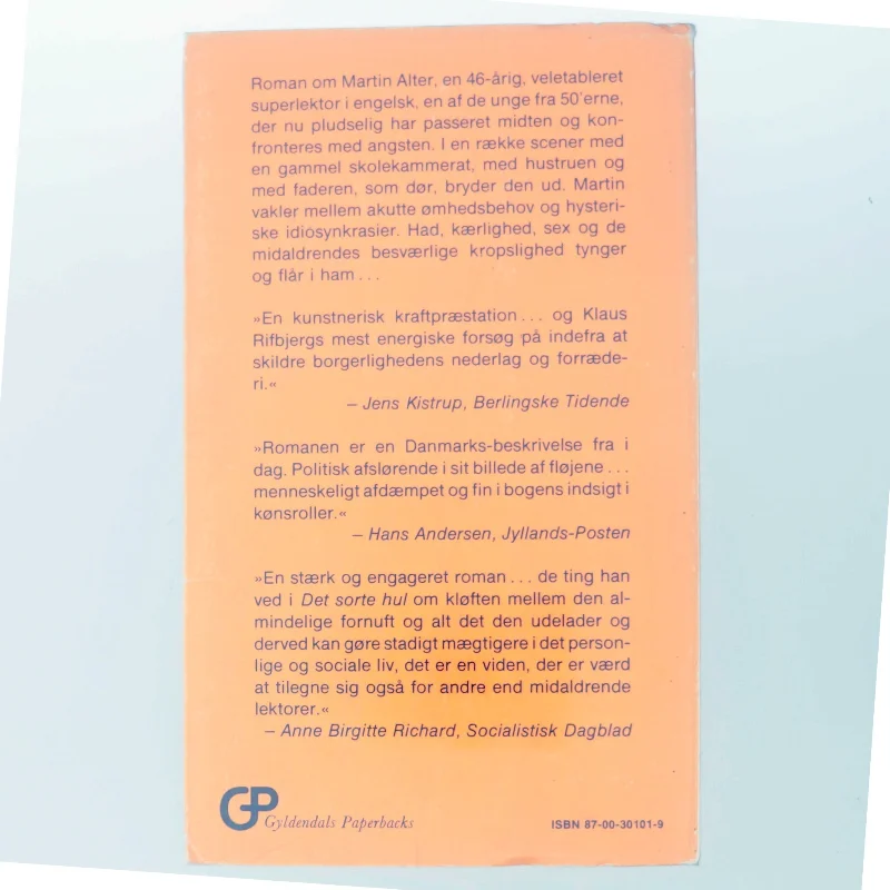 Det sorte hul af Klaus Rifbjerg (Bog)