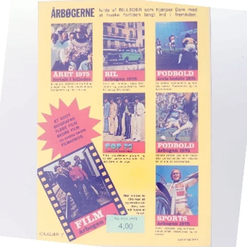 Året 1975 fortalt i billeder (Bog)