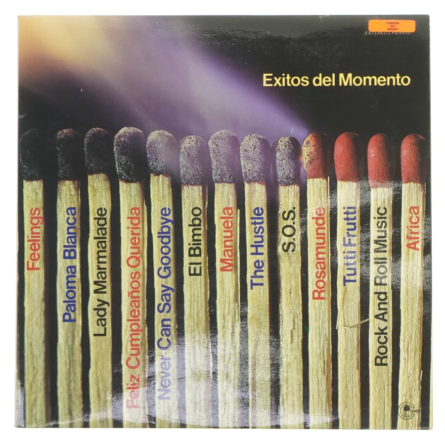 Exitos del Momento vinyl album fra Carnaby Records