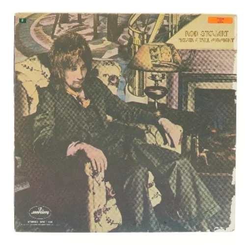 Rod Stewart 'Never a Dull Moment' LP vinyl fra Mercury