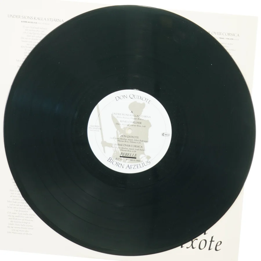 Bjørn Afzeliusm, Don Quixote fra Rebelle (str. 30 cm)