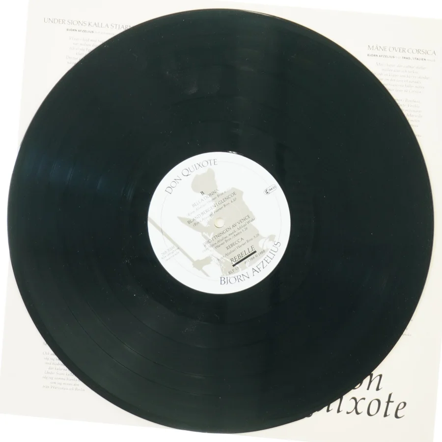 Bjørn Afzeliusm, Don Quixote fra Rebelle (str. 30 cm)