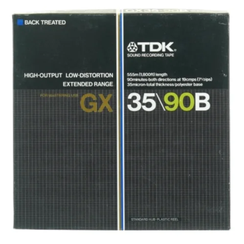 Milk de Ville live på TDK GX-S 90 Spolebånd