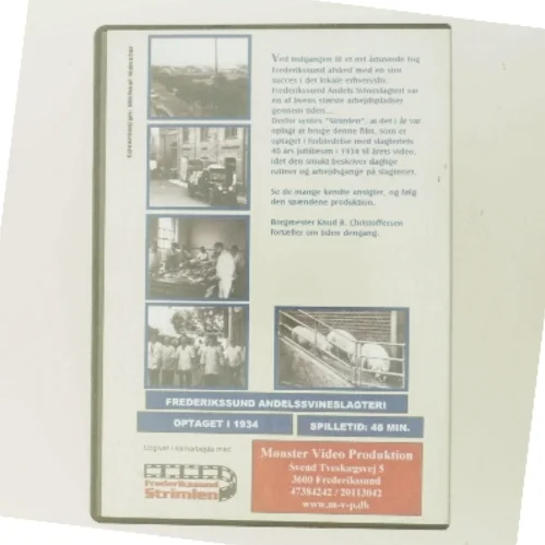 Frederikssund Andels Svineslagteri 1934 (DVD)