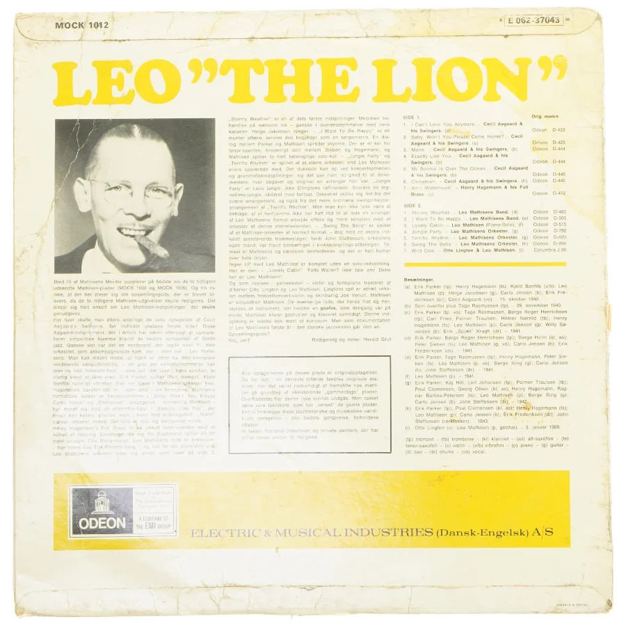 Leo 'The Lion' LP