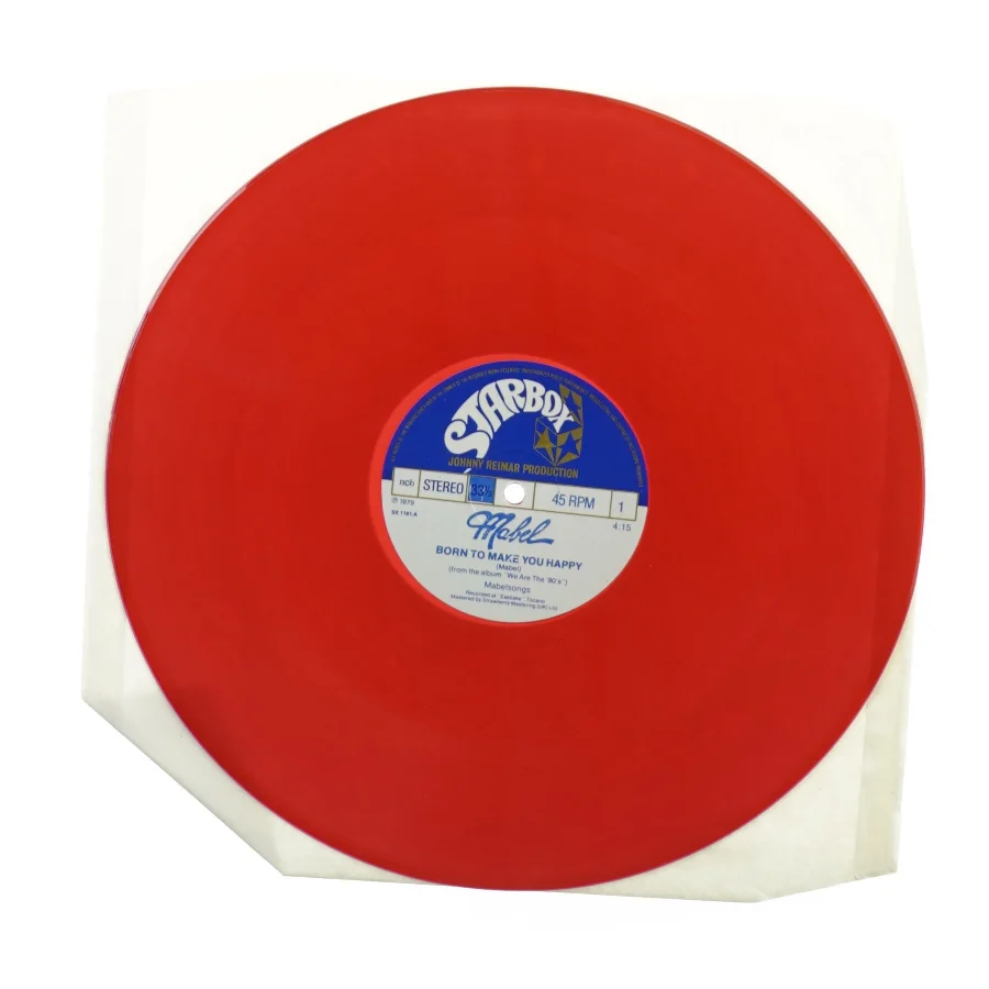 Mabel - Born to make you happy. Do it with me (LP) fra Starbox (str. 30 cm)
