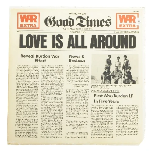War - Love Is All Around vinyl album