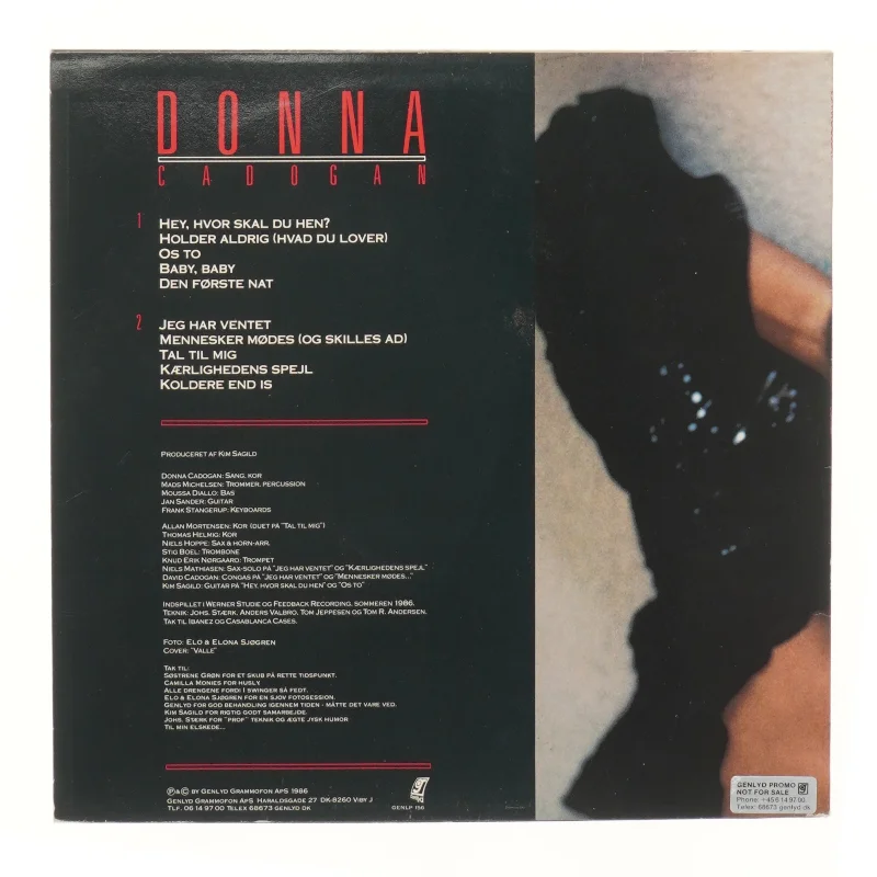 Donna Cadogan vinyl LP