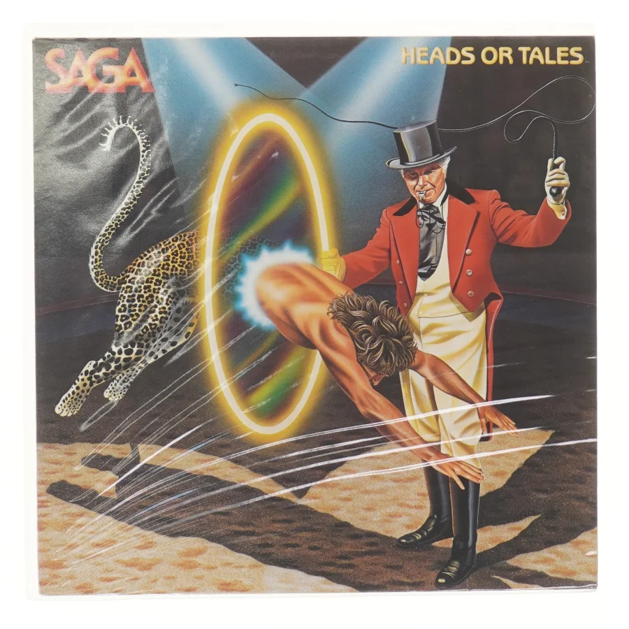 Saga - Heads or Tales LP fra Saga