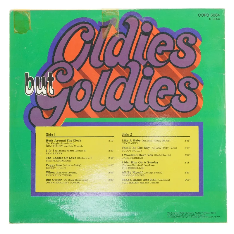 Oldies but Goldies vinyl album