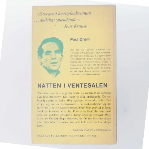 Natten i Ventesalen af Poul Ørum (Bog)