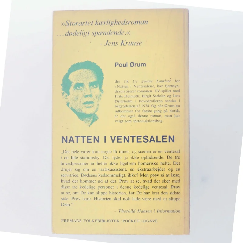 Natten i Ventesalen af Poul Ørum (Bog)