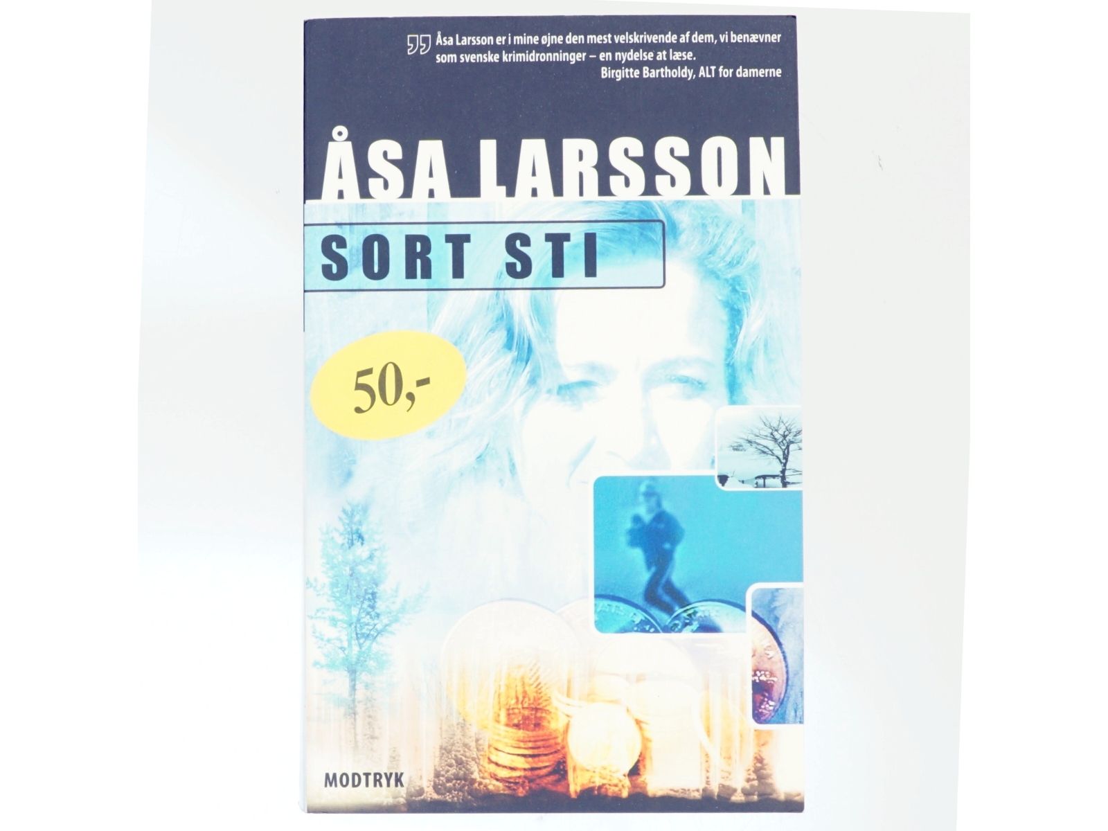 Sort sti af Åsa Larsson (Bog)