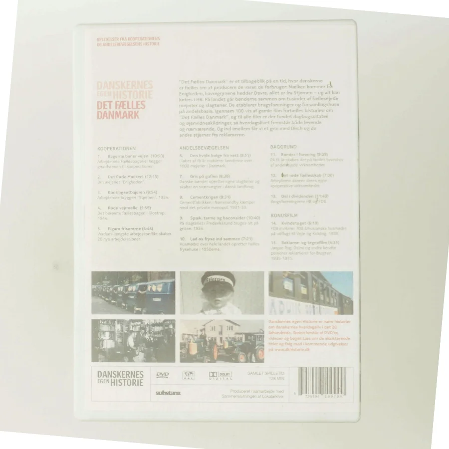 Danskernes egen historie: Det fælles Danmark (DVD)