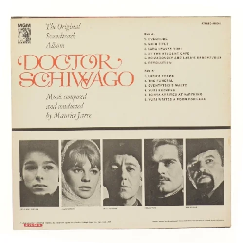 Doctor Zhivago Soundtrack Vinyl