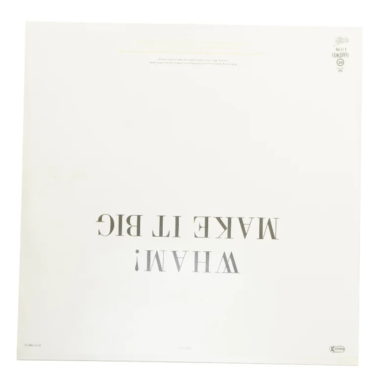 Wham! - Make It Big LP