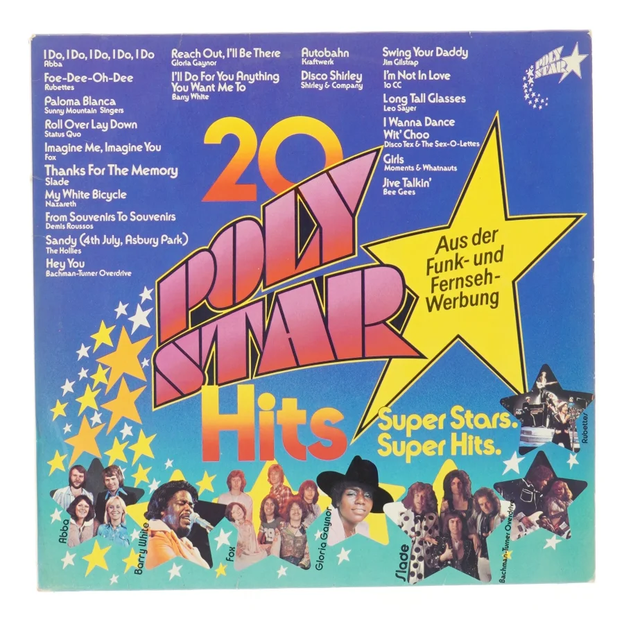 Polystar Hits vinyl album fra Polystar