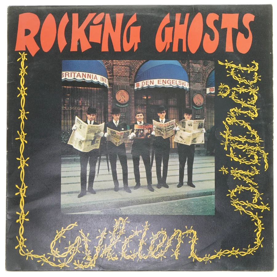 Rocking Ghosts Gylden Pigtråd vinyl album