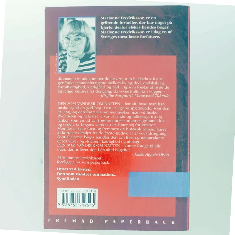 Den som vandrer om natten - af Marianne Fredriksson (Bog)