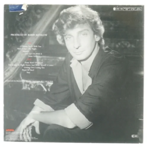 Barry Manilow, I wanna do it with you fra Arista (str. 30 cm)