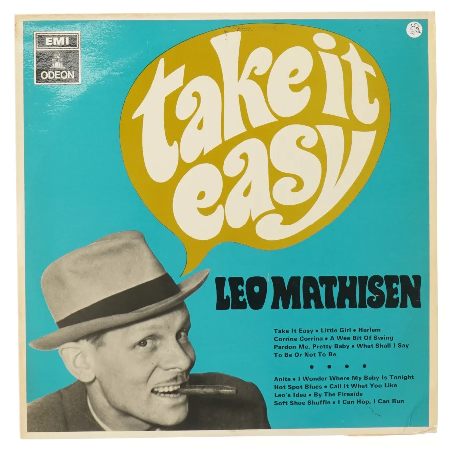 Leo Mathisen - Take It Easy LP fra EMI Odeon