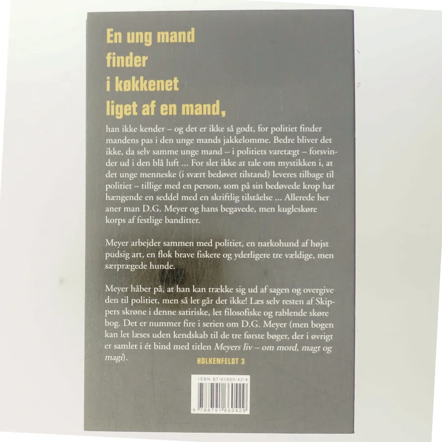 Meyer og det umulige mord : en "krimi-skrøne" af Mogens Frohn Nielsen (Bog)