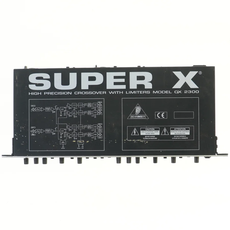 Behringer Super X CX2300 crossover fra Behringer (str. 48,5x19 cm)