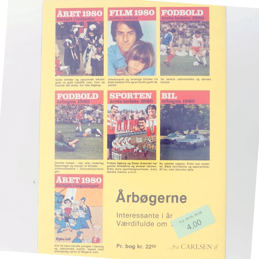 Året 1980 fortalt i billeder (Bog)