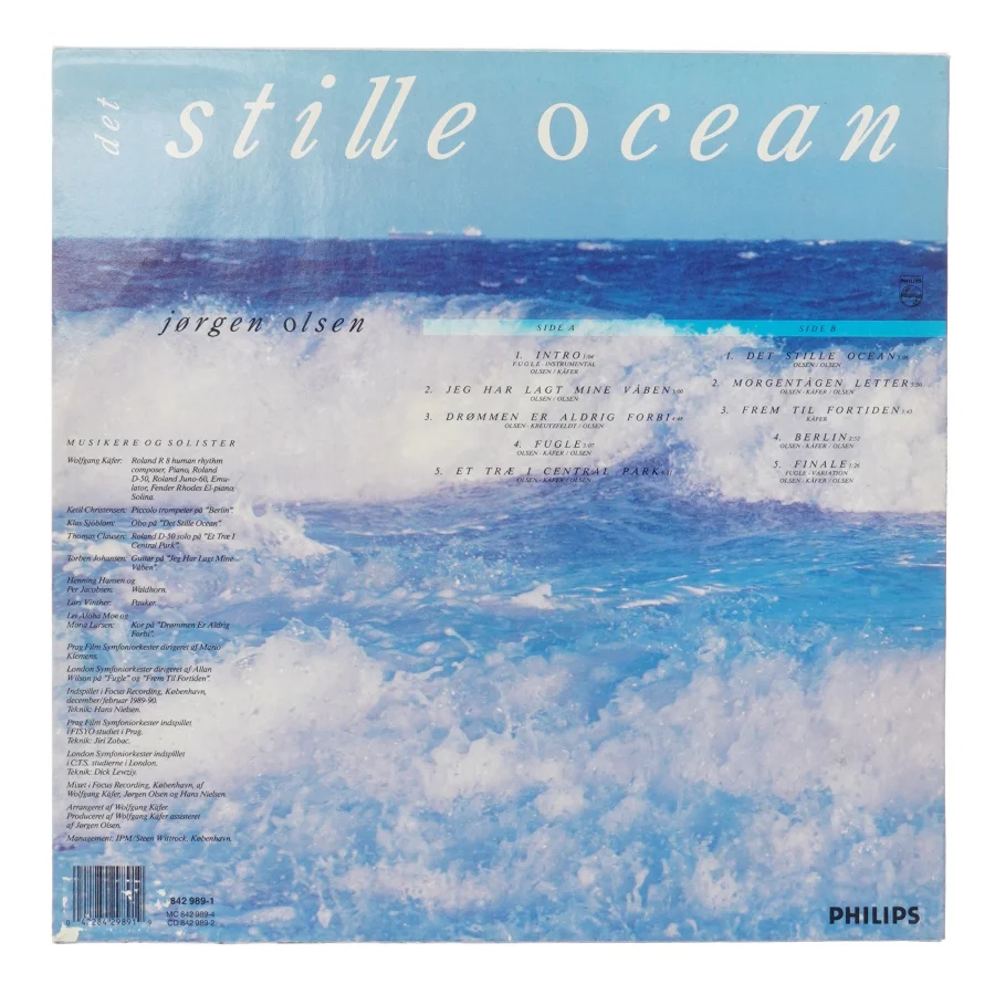 Jørgen Olsen Det Stille Ocean LP 