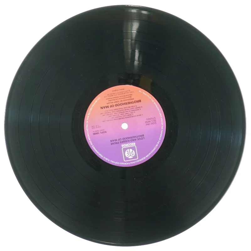 Loves and kisses from Brotherhood of Man fra Pe Records (str. 30 cm)