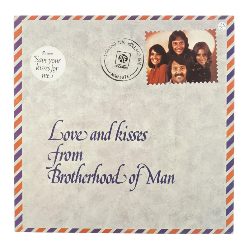 Loves and kisses from Brotherhood of Man fra Pe Records (str. 30 cm)