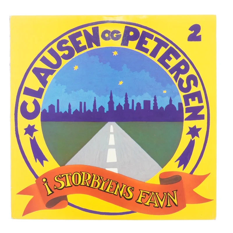Clausen og Petersen, i storbyens favn fra Sonet (str. 30 cm)