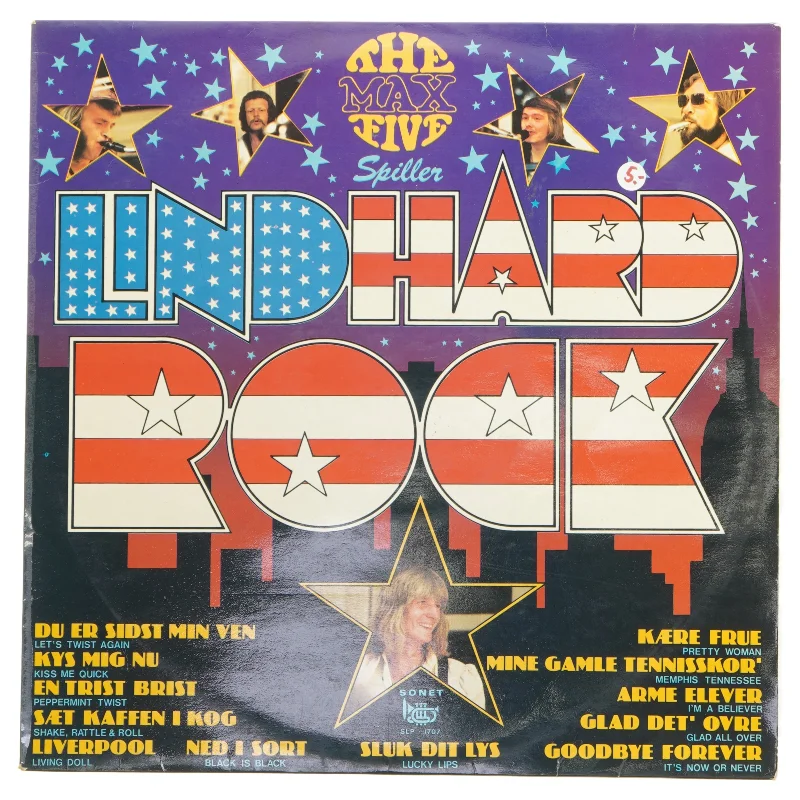 The Max Five - Linhardt Rock LP fra Sonet