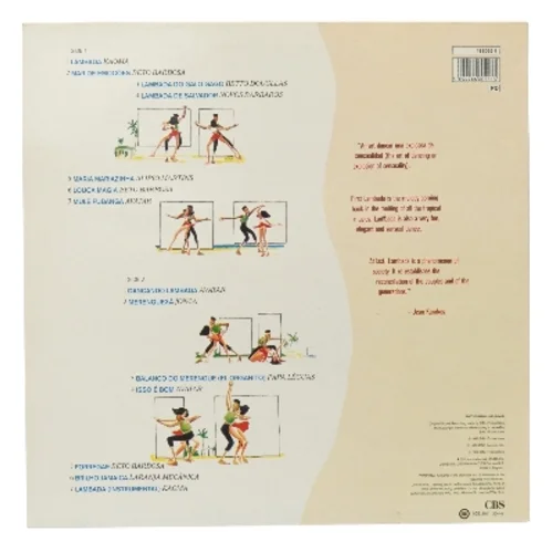 Lambada musik LP fra CBS