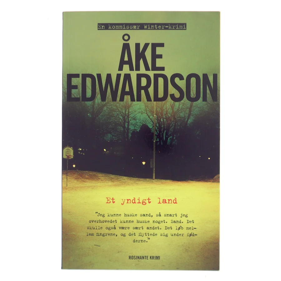 Et yndigt land af Åke Edwardson (Bog)