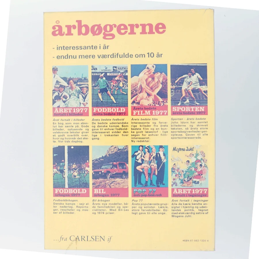 Året 1977 fortalt i billeder (Bog)