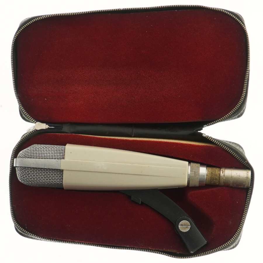 Vintage mikrofon Sennheiser MD421 i originalt etui