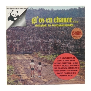 Gi' os en chance Verdensnaturfonden støtteplade LP